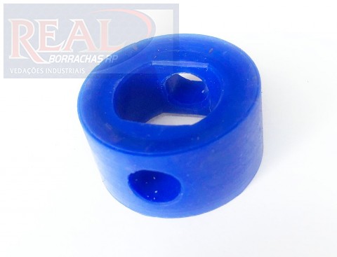 CÓD 000629 VEDAÇAO VALVULA BORBOLETA SILICONE COM CHANFRO EXT 35,5 MM X INT 20,3 MM X ALT 18 MM X F