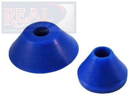 CÓD 000584 TULIPA CONICA EX 13 X INT 5 X ALT 4 MM - SILICONE 55/60 SH