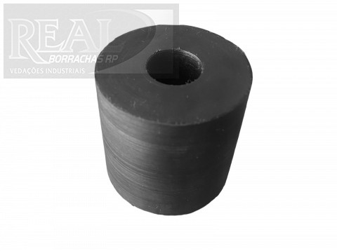 CÓD OOO744 AMORTECEDOR COXIM EX 50 X ALT 50 X FURO 18 MM 70 SH