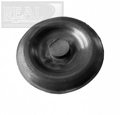 CÓD 000538 DIAFRAGMA MEMBRANA TAMPA DE VÁLVULA JETTA EX 87 MM SILICONE / NBR