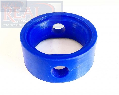 COD 000712 VED BORBOLETA SILICONE C/ DEGRAU EX 52 MM X INT 35 MM X ALT 19,5 MM x FUROS 10 MM 60 SH