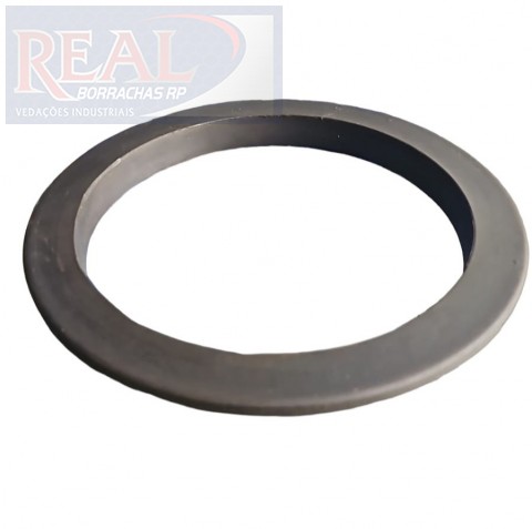 CÓD 000126 - Guarniçao de borracha tampa inox ext 250 X int 200 x alt 23 mm - compativel delaval