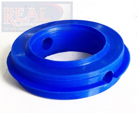 CÓD 000602 VED VALV BORBOLETA SILICONE C/ ABA EX 80 MM X INT 45 MM X ALT 21 MM X FURO 9 MM 60 SH (MO