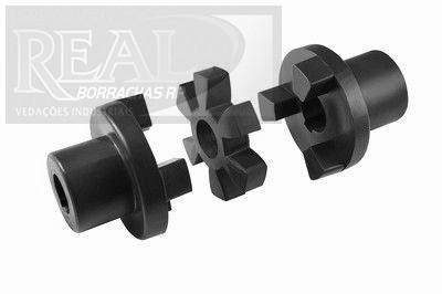 Cod. 000254 - Acoplamento coupling vp 74/76 ext 58 x alt 86 mm - conexão de bomba modelo delaval