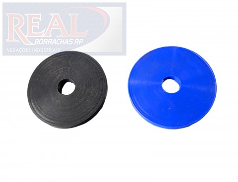 CÓD 000354 ARRUELA LISO EX 48 X INT 10 X ESP 5 MM SILICONE 40/50 SH